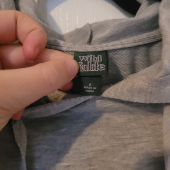 Wild Fable Rainbow Cropped Hoodie and Jogger Pants Matching Set - Picture 7 of 10